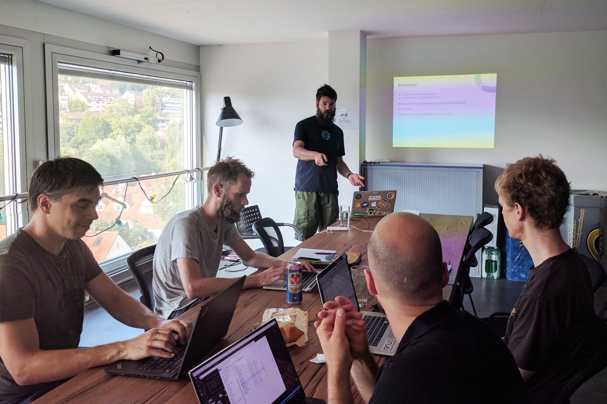 renuo's tweet photo. This pic is from the #meetup at @Supertext last Tuesday. Join our #community now and never miss a meetup! 👉 https://t.co/Kd5dPuw6Bn
#Renuo https://t.co/L7qLnSDHVH