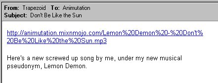 just tracked down Lemon Demon's date of birth: 1/21/2003 on the Animutation mailing list