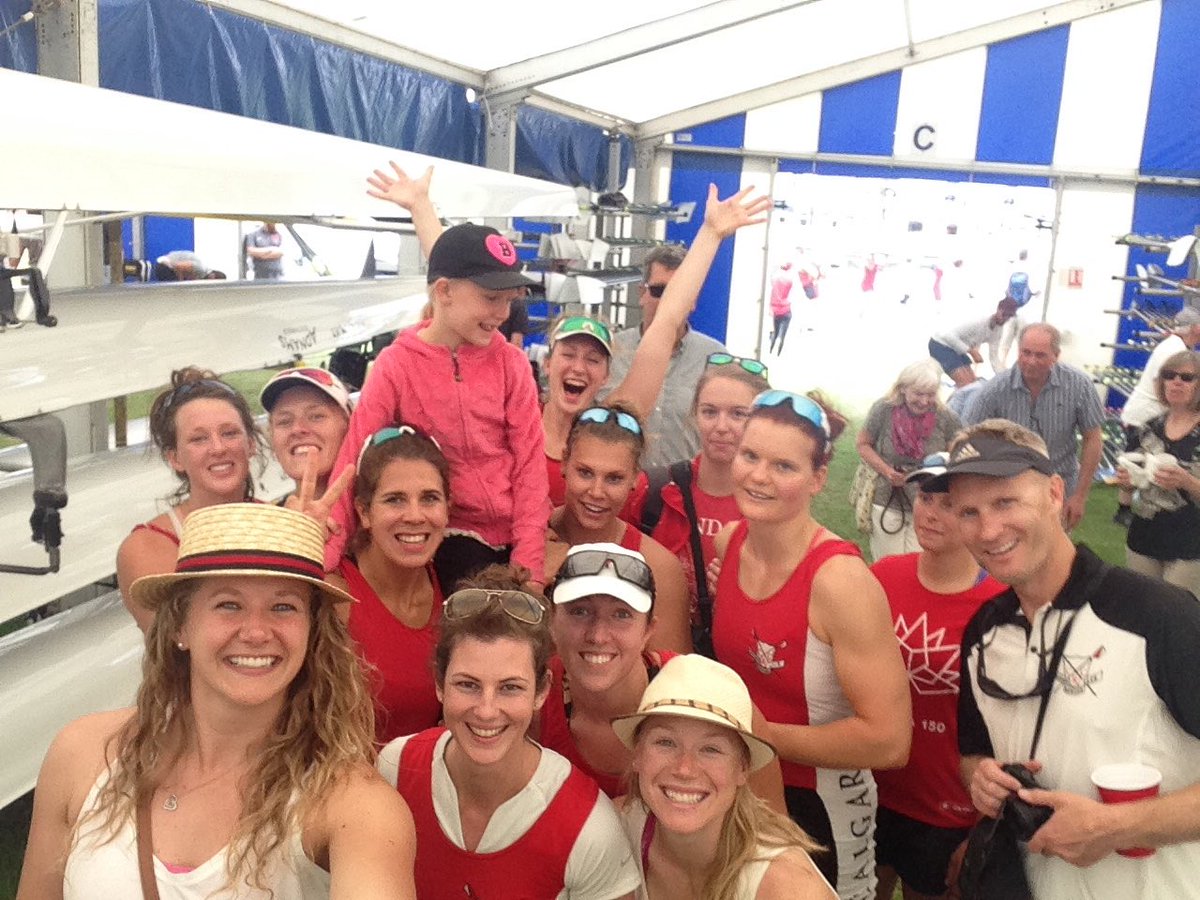Our Calgary women both qualified for <a href="/HenleyRegatta/">Henley Royal Regatta</a> in the 4x and 8+! #racing #rowing #getmovingyyc