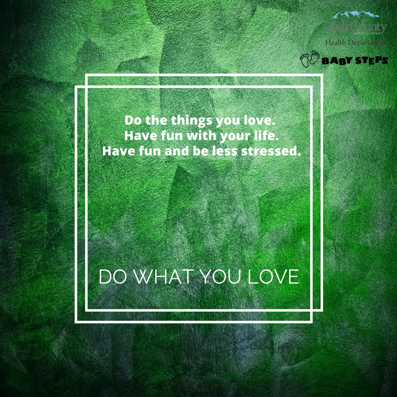 BabyStepsUtah's tweet photo. Do what you love! #babysteps #utah #smokefree #women #waytoquit #healthy https://t.co/8sFyeleI2u