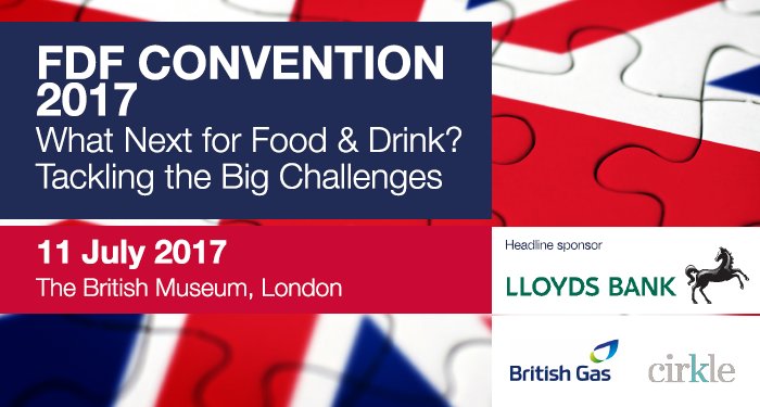 ICYMI: What next for food and drink? Join our #FDFConvention at the British Museum, 11 July bit.ly/2rY6XbV #Brexit
