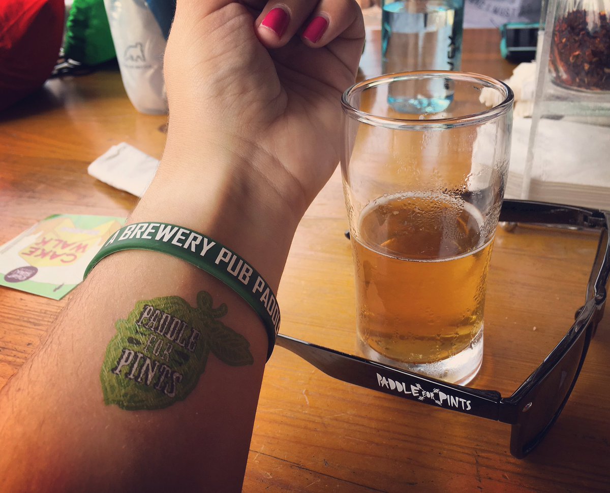 HollyJeanFit's tweet photo. Day 54: Ready to Paddle for Pints! ๐ฃ๐ผโโ๏ธ๐ปโ๏ธ๐ #100happydays #adventuresinMI #traversecity #paddleforpints https://t.co/Se1puhSHYr