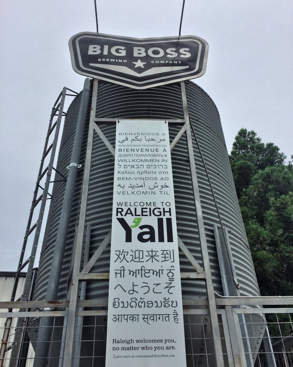 bigbossbeer's tweet photo. Welcome to Raleigh ya'll! https://t.co/pWHC5CbTbL