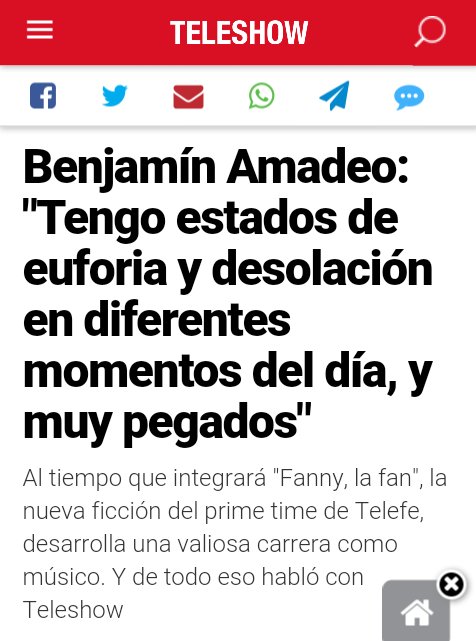 furtadistaa's tweet image. @benjaminamadeo #Amadeistas infobae.com/teleshow/infos…