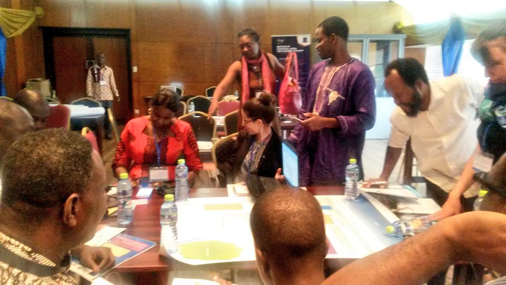 SEA_UrbanEnergy's tweet photo. Group exercise: prioritising and financing interventions within a municipality #ESUDA @SAMSETProject @CoMOSSAfrica @ICLEIAfrica https://t.co/UAdQ786AmH