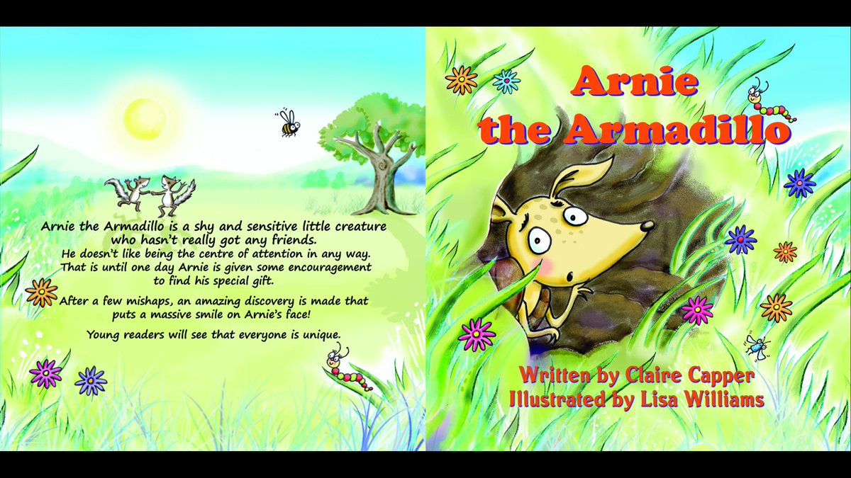 So excited about my book launch of #Arnie the #Armadillo on Saturday 15tb July <a href="/WriteBlend1/">Writeblend Bookshop</a> please come along! #ChildrensBooks #reading