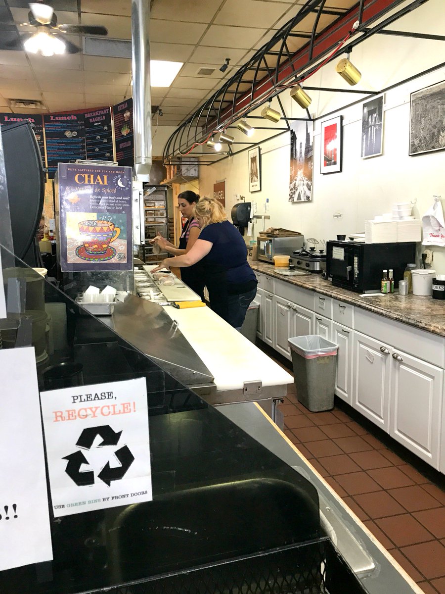 BrooklynBagelCA's tweet photo. Our #dedicated staff are always hard at work behind the scenes bringing you the #best #breakfast around! 🙌 #hardworking #BrooklynBagel https://t.co/TG567oBGVk