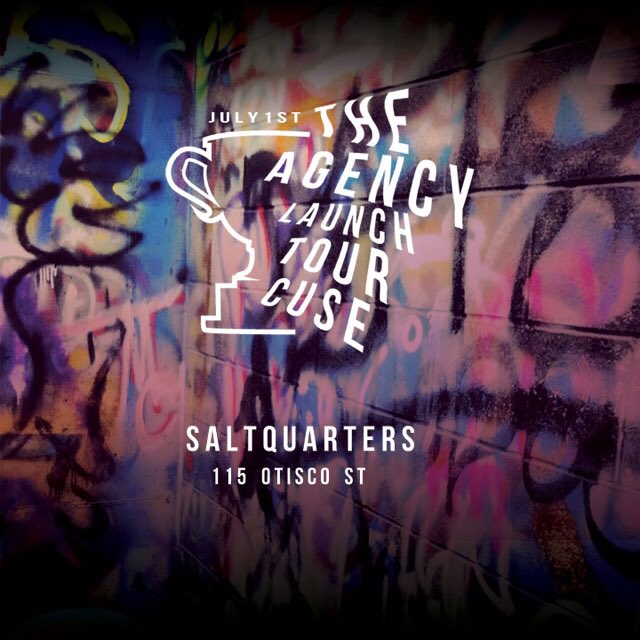 justwinagency's tweet photo. JustWin Agency official launch tour will start off in Syracuse, NY Art Pop Up @ SALTQuarters July 1st 12-7pm, Free Entry https://t.co/0uXip44Ok8