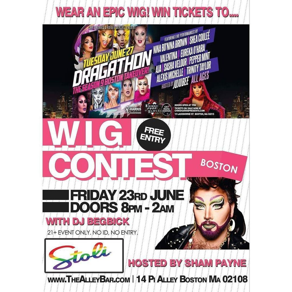 Who's excited about the <a href="/rupaulsdragrace/">RuPaul's Drag Race</a> finale tonight? I know I am! So come down to <a href="/alleybarboston/">The Alley Bar</a> tonight wher… ift.tt/2sz7Beg