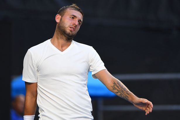 historiasdegol's tweet photo. #Tenis | [AHORA] Daniel Evans, británico que disputó la semi de #CopDavis contra Argentina, dio positivo de cocaína en un test de abril. https://t.co/GbUDY0q35m
