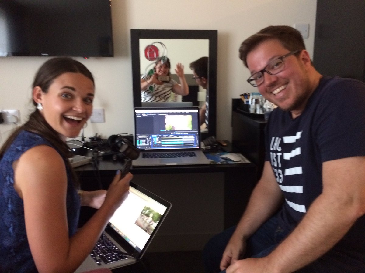 integreality's tweet image. Glam TV life- doing my last @Voxwomen edit with @lauracwinter and @vitorvilela from a hotel room on the Isle of Man before maternity leave!