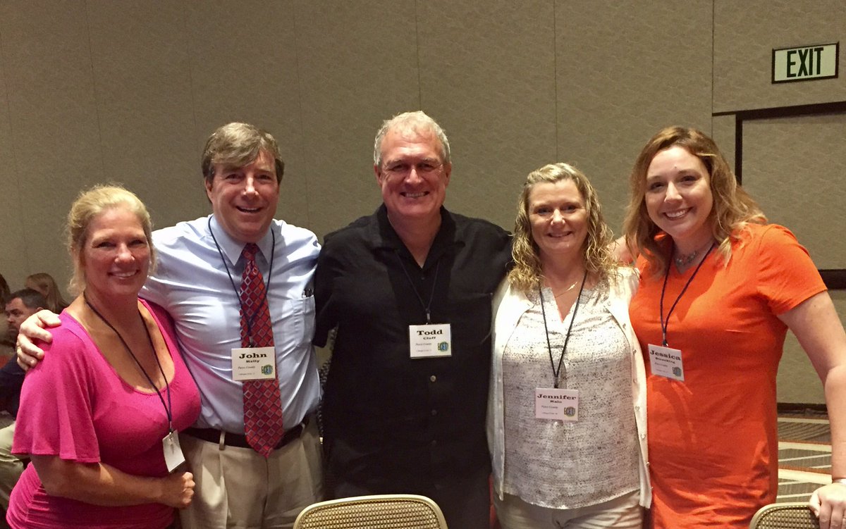 Teacher Leaders ready to make a difference! What a wonderful team of game changers. #ECET2 <a href="/SevenSpringsEle/">Seven Springs Elem.</a>