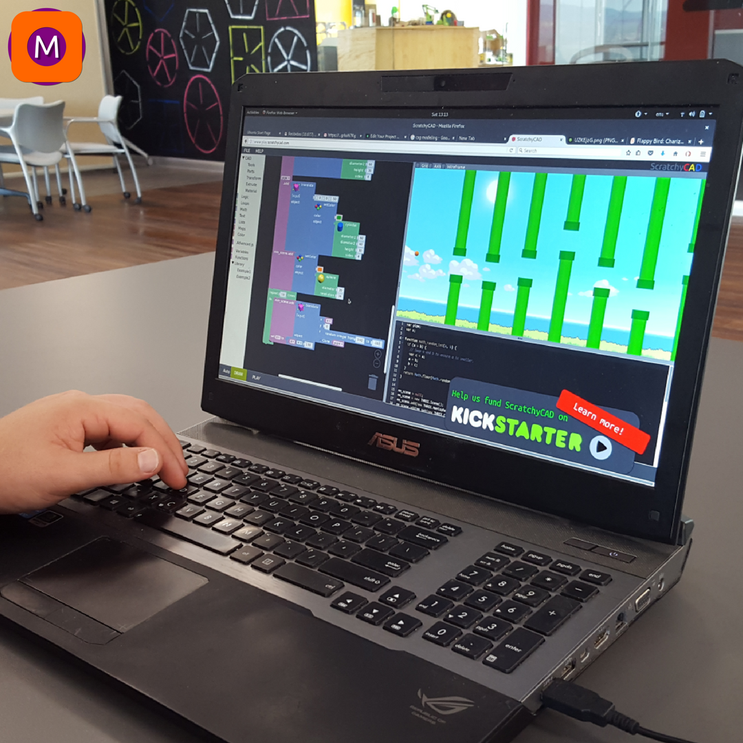 MakerSCAD tweet picture