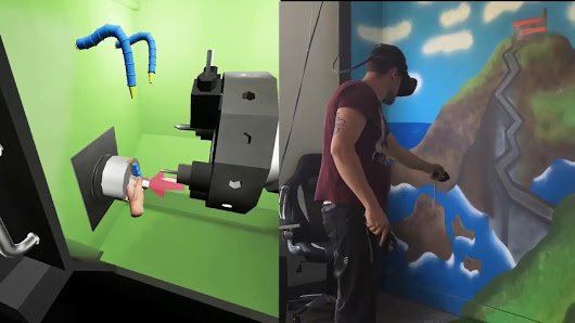 BeitxuStudios's tweet photo. @realovirtualcom @VJvascos @enriquerodal @euskadinnova @jugonvirtual @Basquegame @ClusterGaia @ArmeriaEskola @LarramendiIkast @pitxorierri Mecanizando en #MachiningVR (vídeo): https://t.co/aQQhAczX15, #RealidadVirtual #VR #Industria40 #Mungia #sartutabeitxu https://t.co/1kEW4ZA4XZ