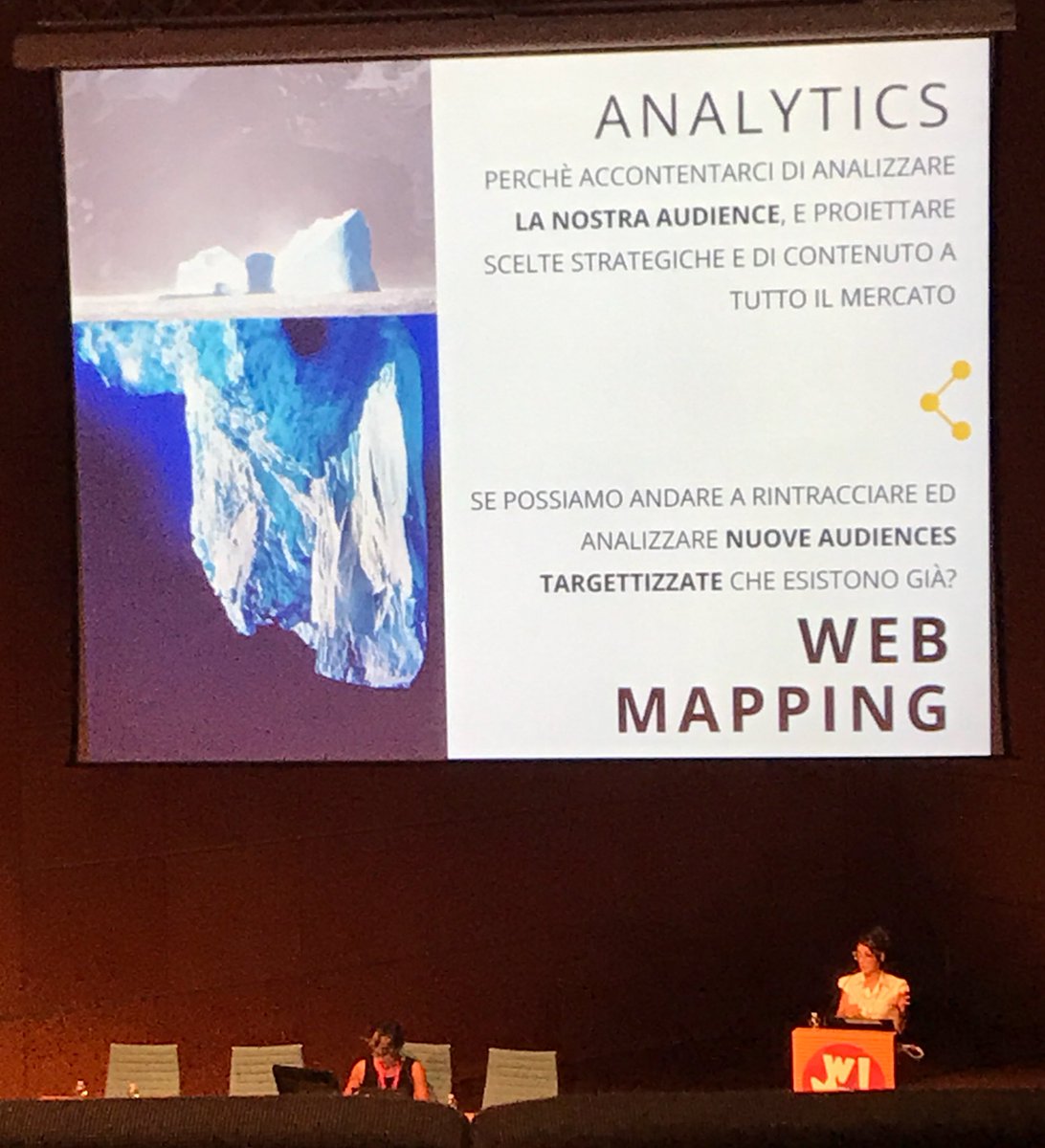 LukeMarinelli's tweet photo. #webmapping Come andare oltre la punta dell'iceberg #wmf17 https://t.co/5IKVHy0D11