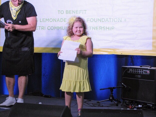 LALovesAlexs's tweet photo. It was great to have childhood cancer heroes Elijah & Ellie at #gce2017 on Tuesday! Our culinary events raise money to help find a cure!🍋💛 https://t.co/xg6Ey3WMA0