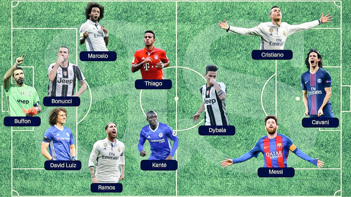 realmadridnote's tweet photo. Sergio Ramos, Marcelo y Cristiano Ronaldo forman parte del equipo ideal de la temporada para la revista World Soccer https://t.co/9VCoEB356h