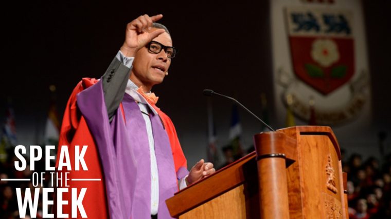 SpeakOfTheWeek's tweet photo. For using his voice to encourage people to listen, we chose @mattgallowaycbc as our @SpeakOfTheWeek:  https://t.co/9QFWRfQJC1 https://t.co/UStpWD1aED