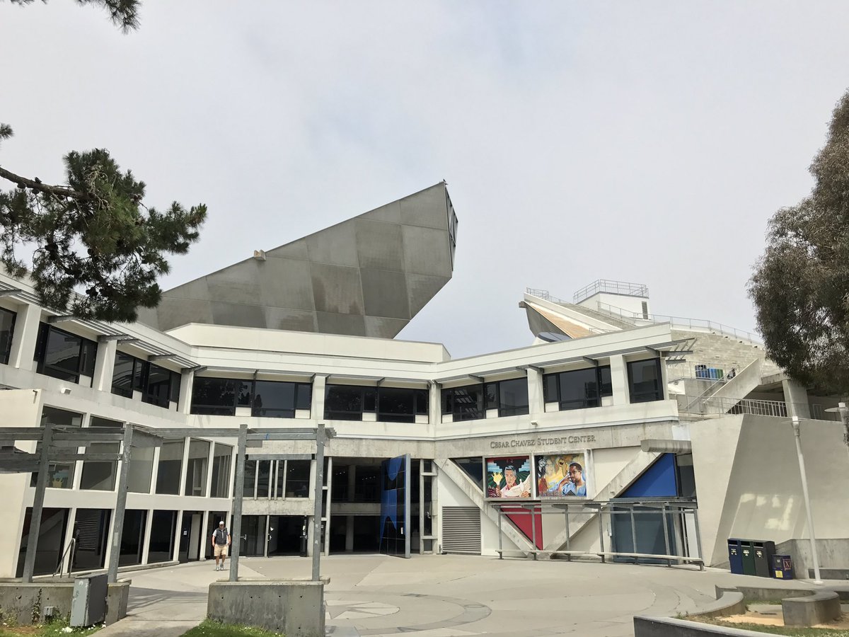 EisenschmidtA's tweet photo. @SFSU Impressions of the #CesarChaves Student Center @SFSU. https://t.co/99hbYAgs48
