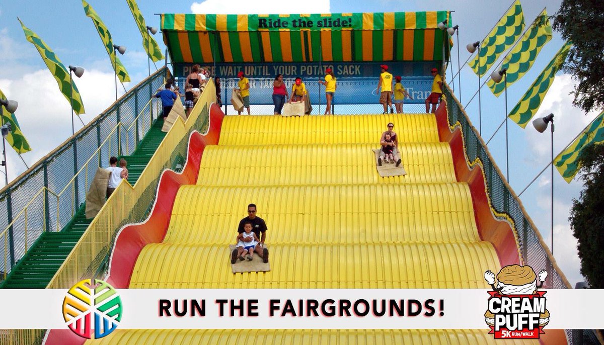SWARMMEVENTS's tweet photo. We are SO excited for the 2nd annual #CreamPuff5K with the @wistatefair! Register today at https://t.co/mDzL4un4BZ https://t.co/OvjnH4cEWF