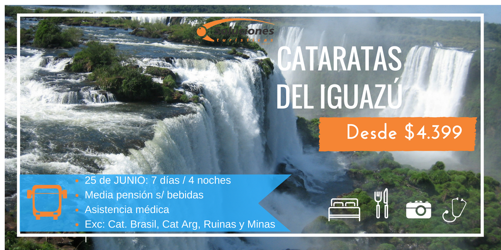 SolucionesTur's tweet photo. Promo #Cataratas 🚌 Salida este domingo -> ¡Desde $4.799.- por persona! 😉 Solicita más información acá: https://t.co/sVwkb0lBuw https://t.co/4GxVBUT2j3