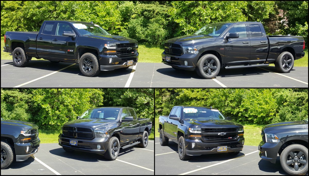 driveVHB's tweet photo. Silverado or Ram? We can't decide! Which truck do you own &amp; what do you like best about it? #headtohead #chevytrucks #ramtrucks https://t.co/A1NJ5fZSUU