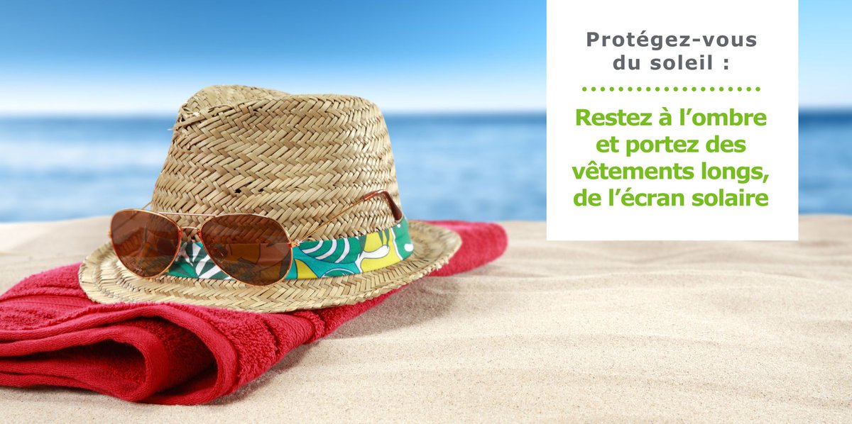 Dynacare's tweet image. Un week-end en plein air? N’oubliez pas d’appliquer un #écransolaire! La #SécuritéauSoleil selon @SanteCanada : bit.ly/2sHCpu4