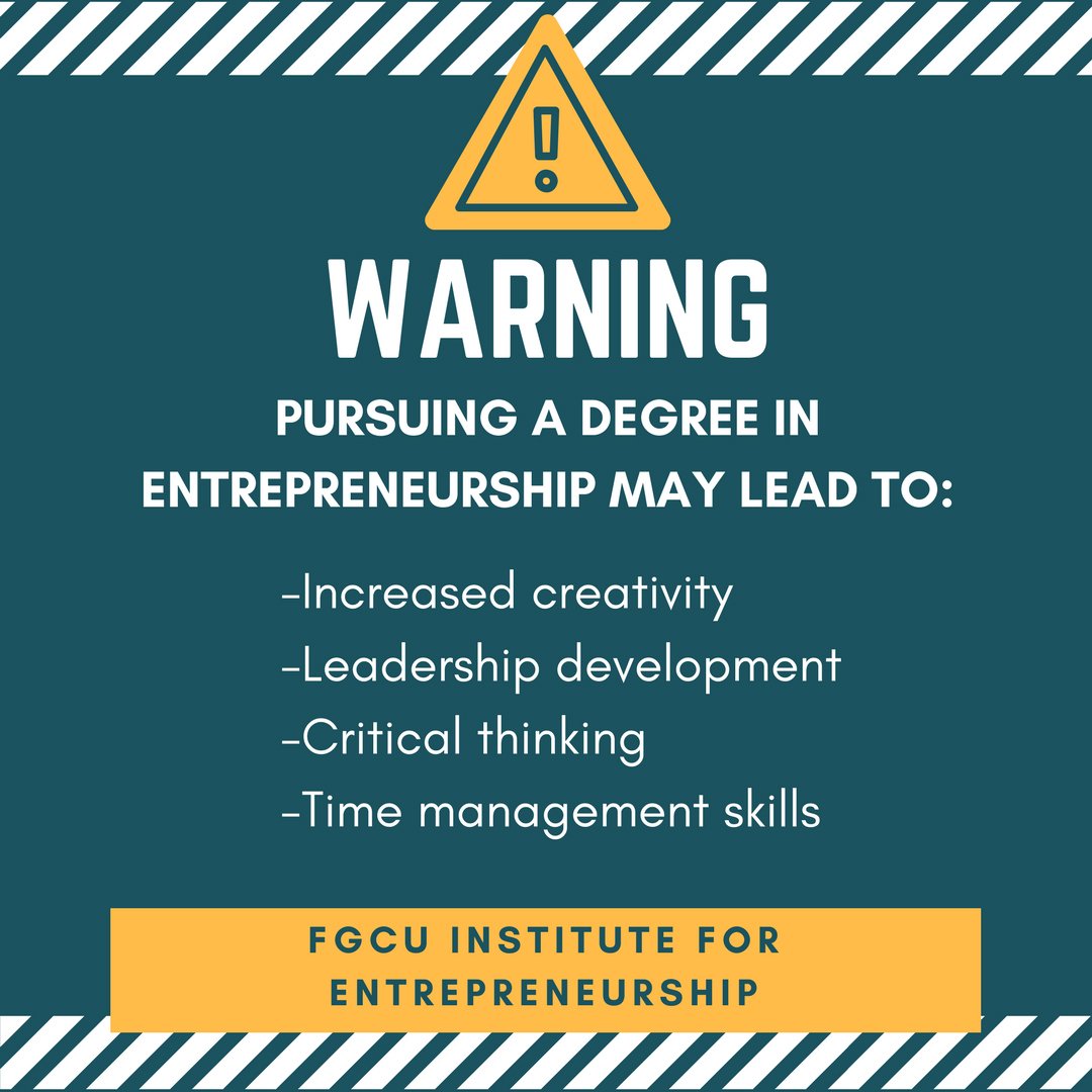 Calling all dreamers: #FGCU launches new degree program this fall, Interdisciplinary Entrepreneurship Studies. Info: bit.ly/2sFdXat