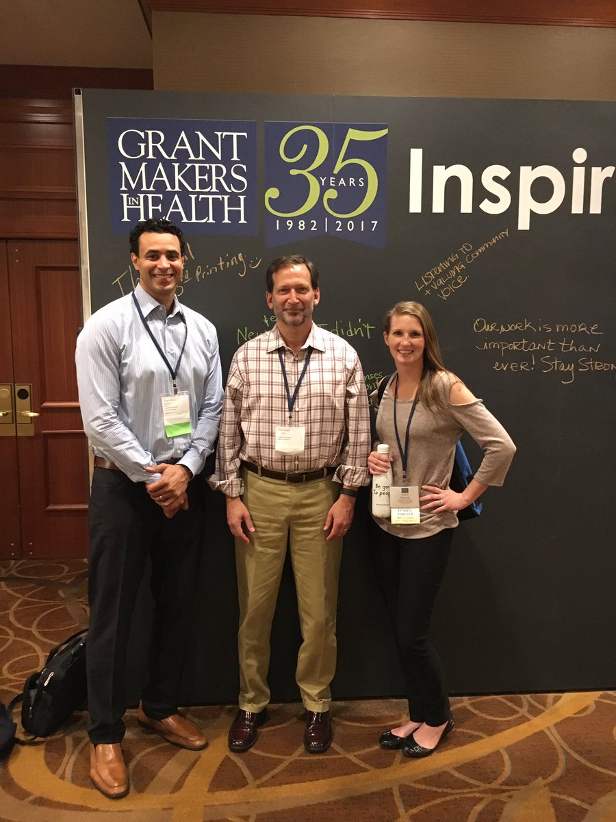 PRCFconnect's tweet photo. Our President Dave Kraybill and Program Officers @HowardBrown22 and @aPul_a_day enjoying the #GIHac Conference in Boston! @GIHealth #IamGIH https://t.co/fdMAMPjDk9