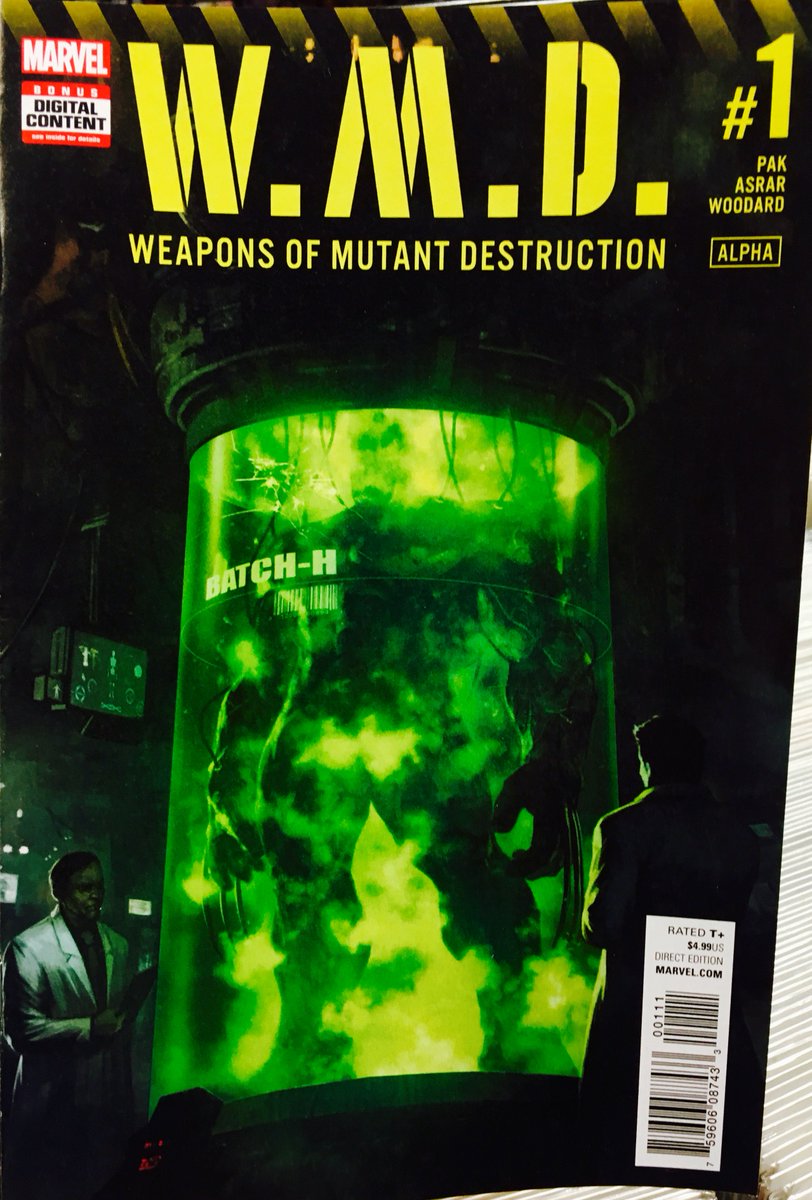 CBHideout's tweet photo. It’s here! It’s happening! It’s #WeaponsofMutantDestruction #1! What do you think of the first issue? #Marvel #comics #Hulk #Wolverine https://t.co/K4ttqSAOkn