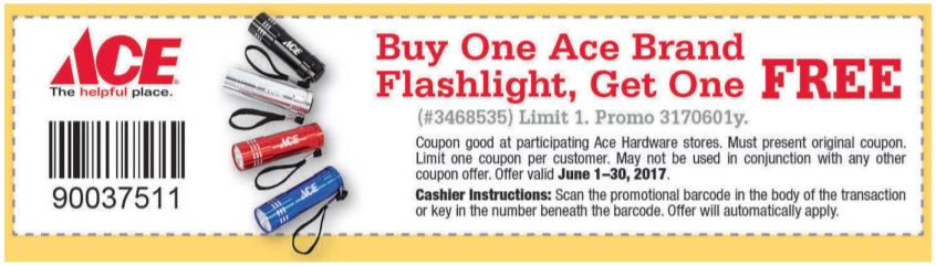 Standard5n10Ace's tweet image. #FridayFreebie:
#FREEflashlight! With this coupon at our store through June 30!
#AceHelpful #ShopLocal