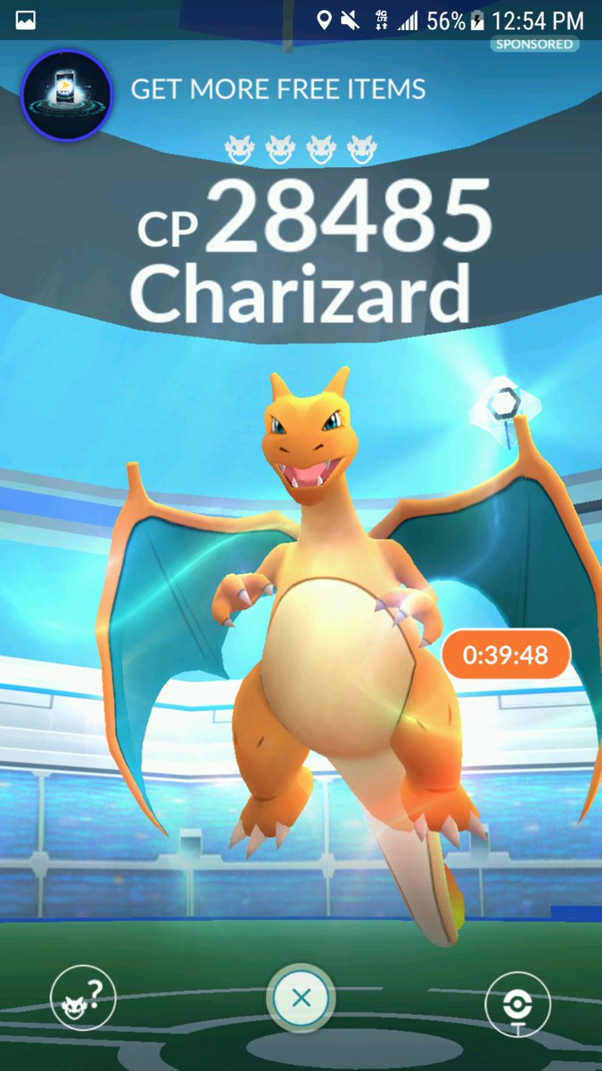 pokemon go charizard raid