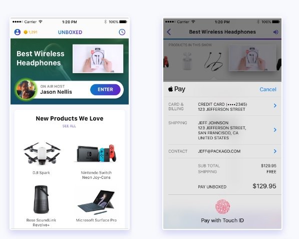 SnapMunk's tweet photo. All done through the app via #ApplePay https://t.co/qxwQXd2QGT #Packagd #Unboxed #iOSApp #Startup https://t.co/U7LFZkDm2Q