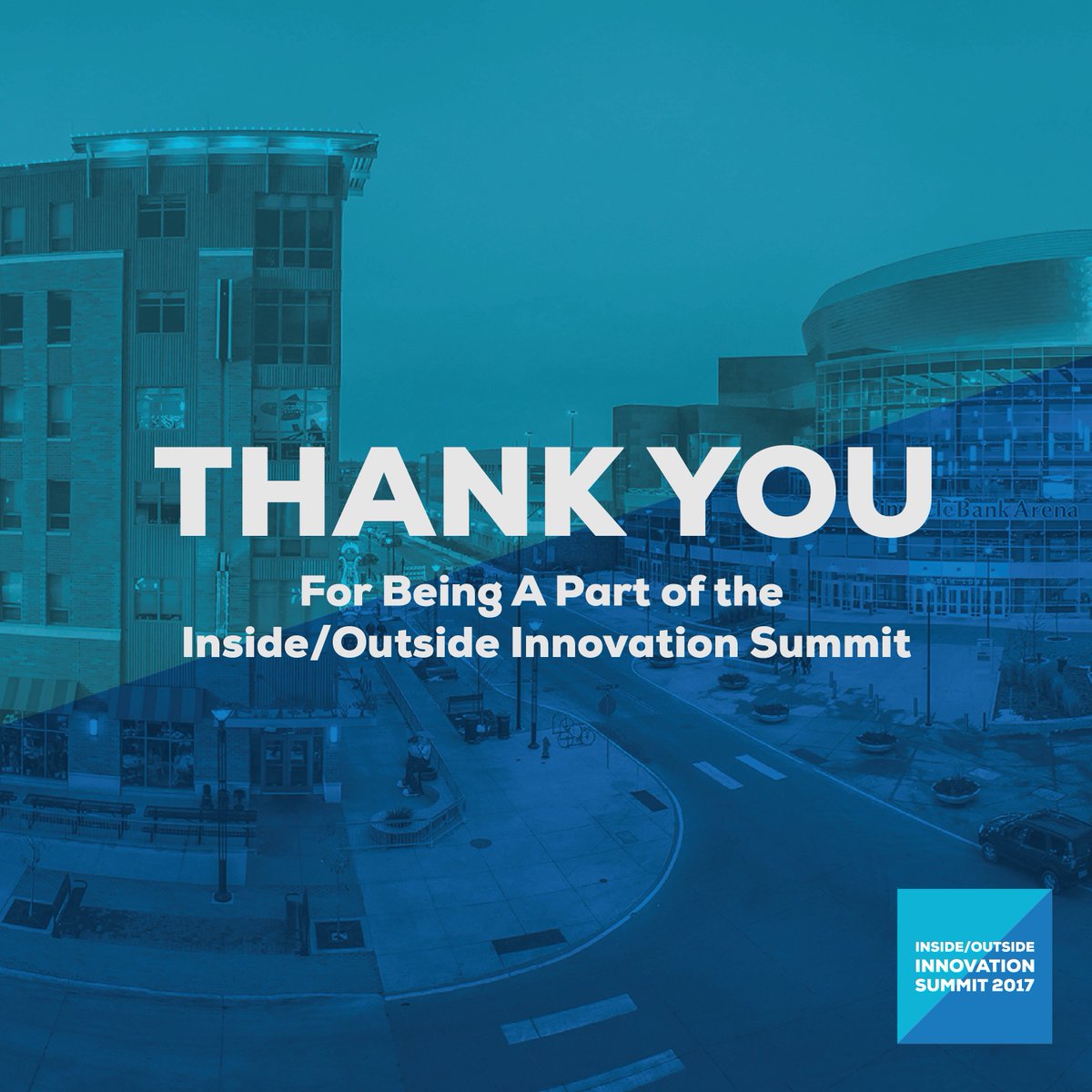 theiopodcast's tweet photo. Thanks to everyone who was a part of the Inside/Outside Innovation Summit! https://t.co/CiRgSy9vtD #TheIOSummit #innovation https://t.co/Or1Si1Lgt8