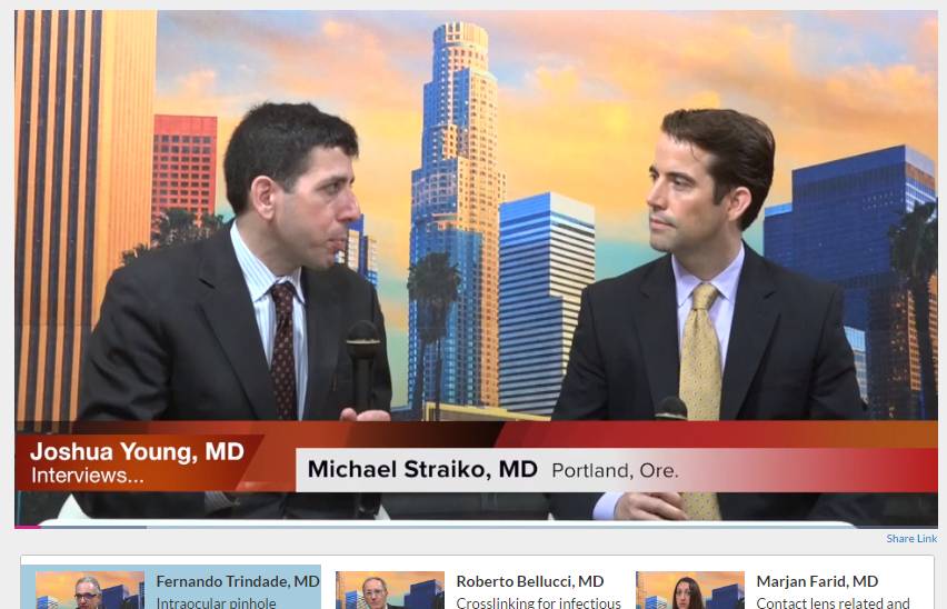 TheVisionGift's tweet photo. Portland's own, Dr. Michael Straiko, speaking on Patient-Ready DMEK at #ASCRS2017. We appreciate his positive words: https://t.co/MWjZ7yl9Rt https://t.co/KelirJ6BFL