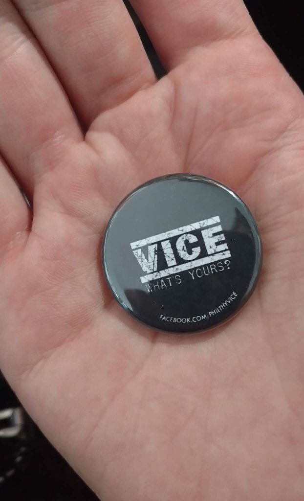 Many thanks to Eric Lee from ComeonStrong for these Vice Pins. Like?