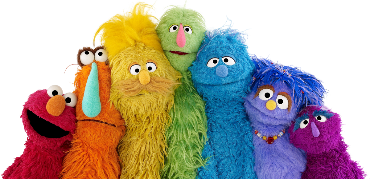 Sesame Street is proud to support families of all shapes, sizes, and colors. ❤️