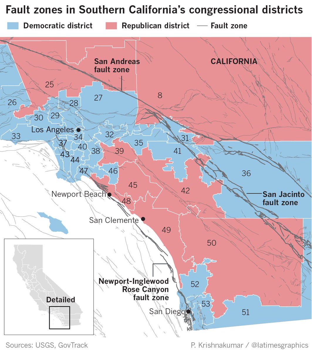 DrLucyJones's tweet photo. Faults don't care if you're Republican or Democrat. https://t.co/qENFlefZEU @ronlin https://t.co/zZ659cH3aE