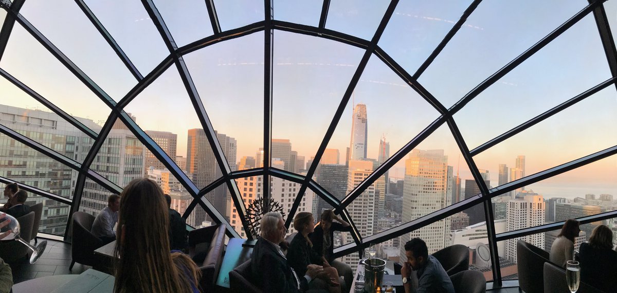 MBAClemson's tweet photo. What a view! #SanFrancisco from @MarriottSF at #GMAC2017. #MBA #ClemsonMBA #business https://t.co/I9gQvXz7uV