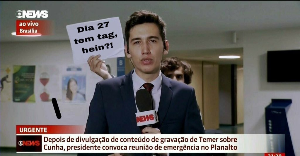 A divulgação tá pesadíssima