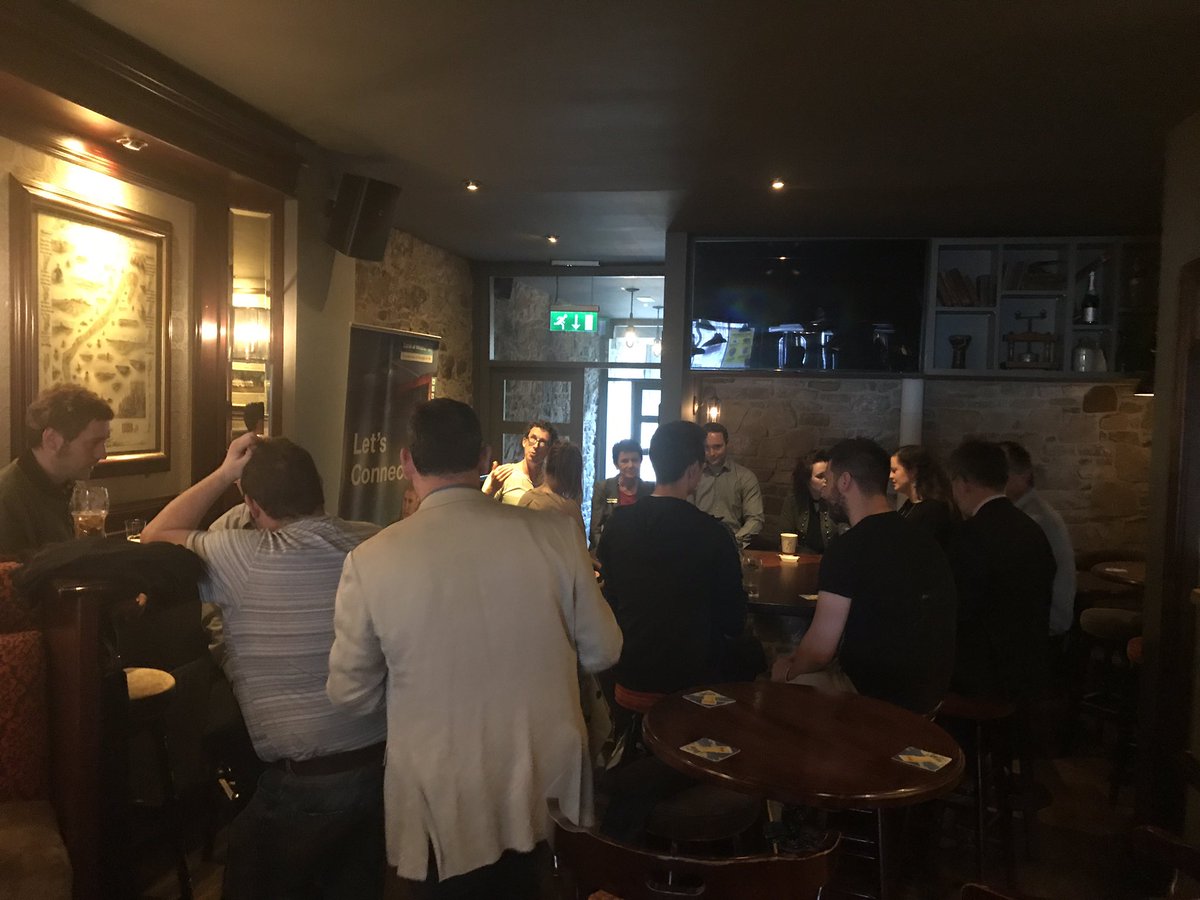 PatCarroll_1's tweet photo. A good crowd at Bank of Ireland's 1st Founder Friday - Tipperary here in Clonmel with @cortechs_ab as our Fireside Chat guest #FFTipp https://t.co/zDXdemuZlb