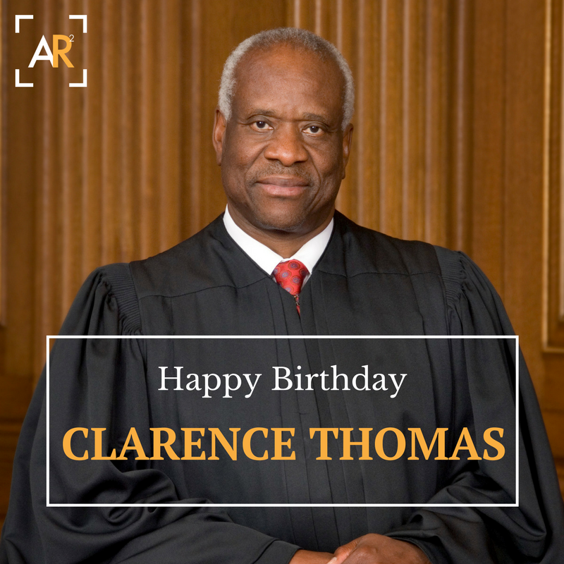 Happy Birthday to one of the great defenders of our Constitution, Supreme Court Justice Clarence Thomas!! 