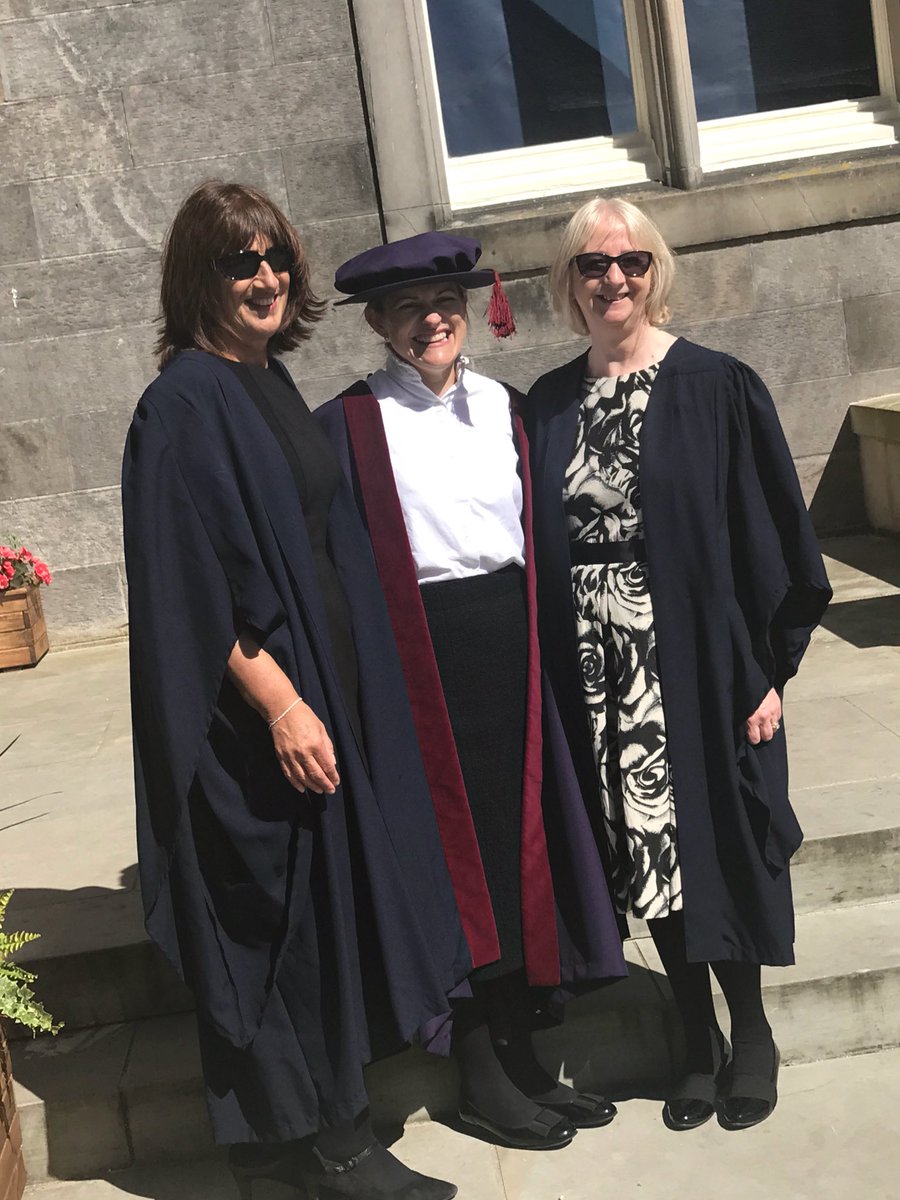 C_Stihler's tweet photo. Wonderful end to graduation ceremonies @univofstandrews #Saintsof17 https://t.co/rCvvzXqC73