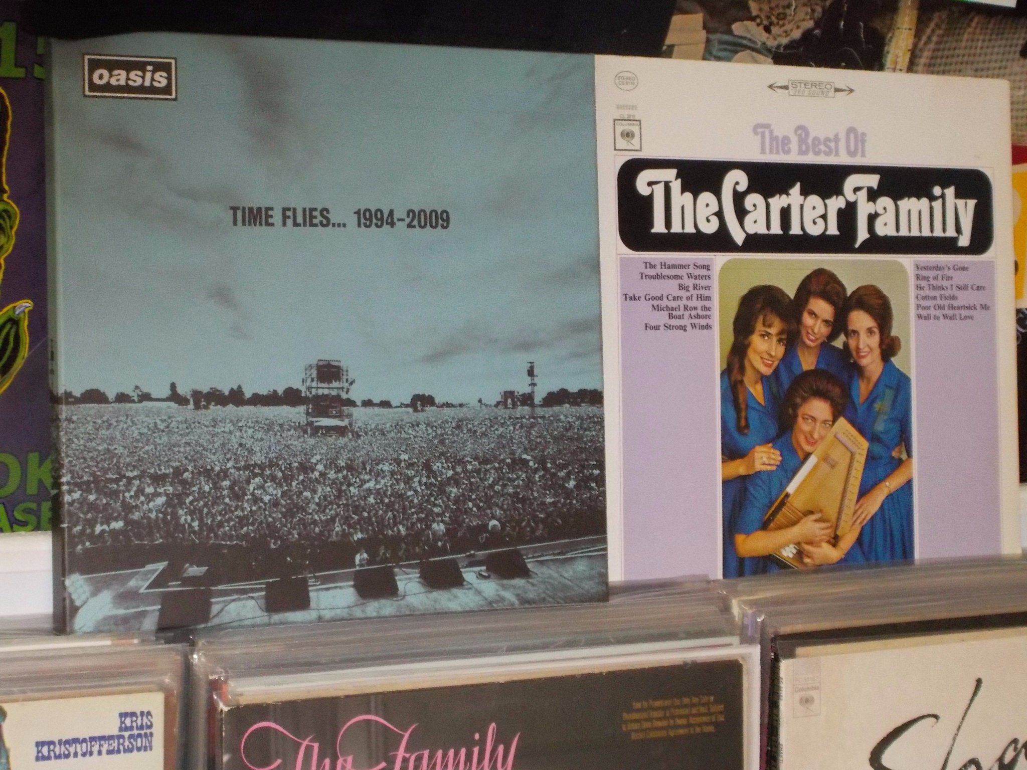 Happy Birthday to Paul Arthurs of Oasis & the late June Carter Cash 