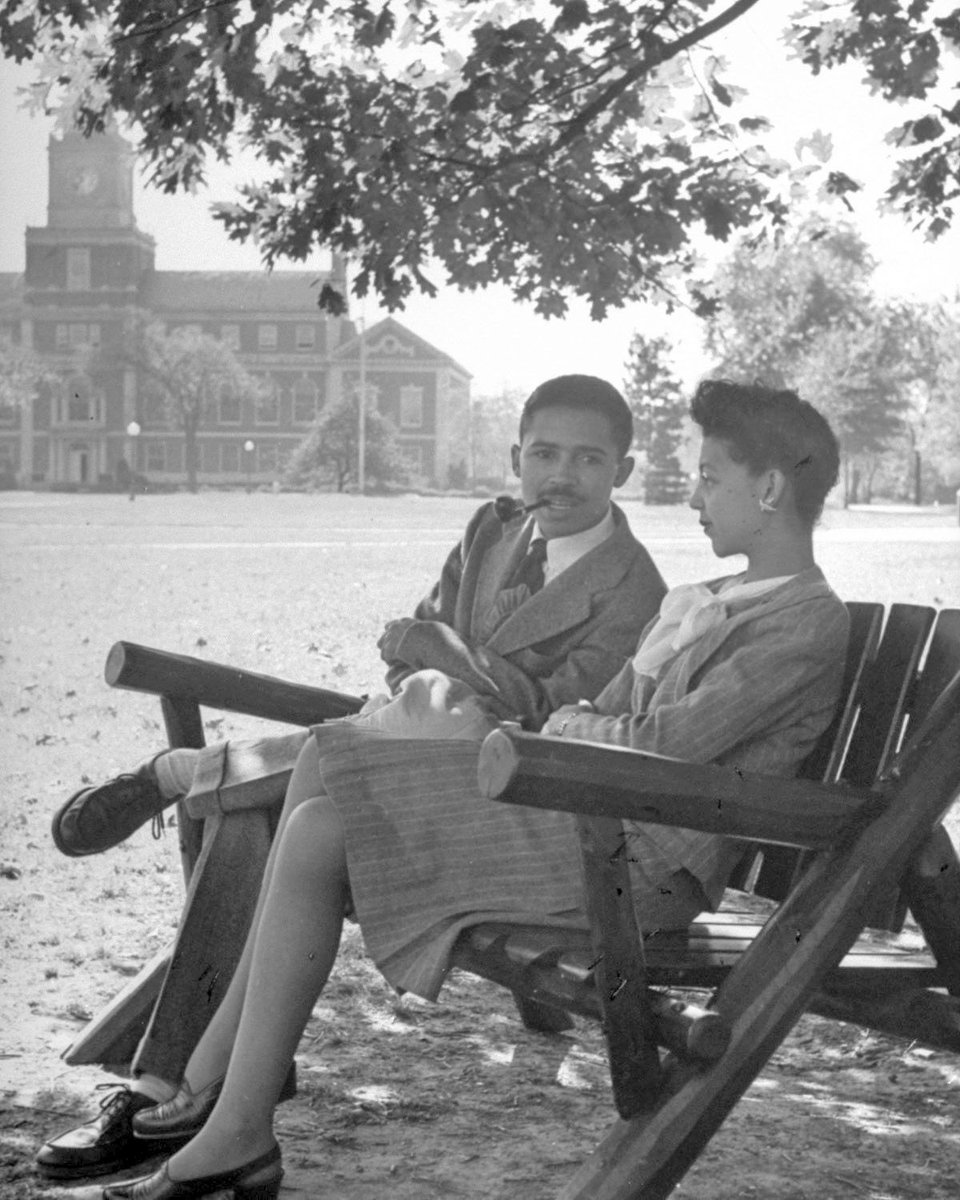 Phil_Lewis_'s tweet photo. College life at Howard University in the 1940s. 📚 https://t.co/MzTSpTNtPM