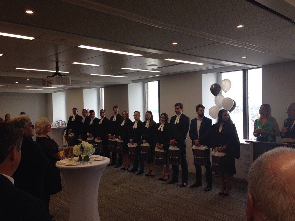 robaburto's tweet photo. Very proud of @gowlingwlg_ca 2016-2017 articling students on their call to the bar https://t.co/cRgXoLyTS2
