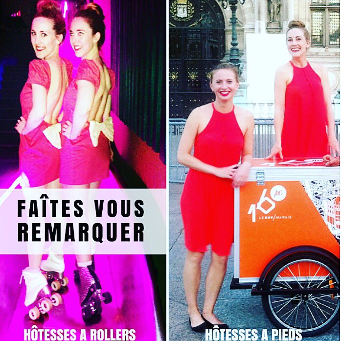 RGHotesses's tweet photo. Les hôtesses à pieds peuvent toujours courir, avec nous tout roule ! 😜 #RGH #agence #rollergirls #rollerhotesses #rollergirlhotesses https://t.co/QGOPdHnAr4
