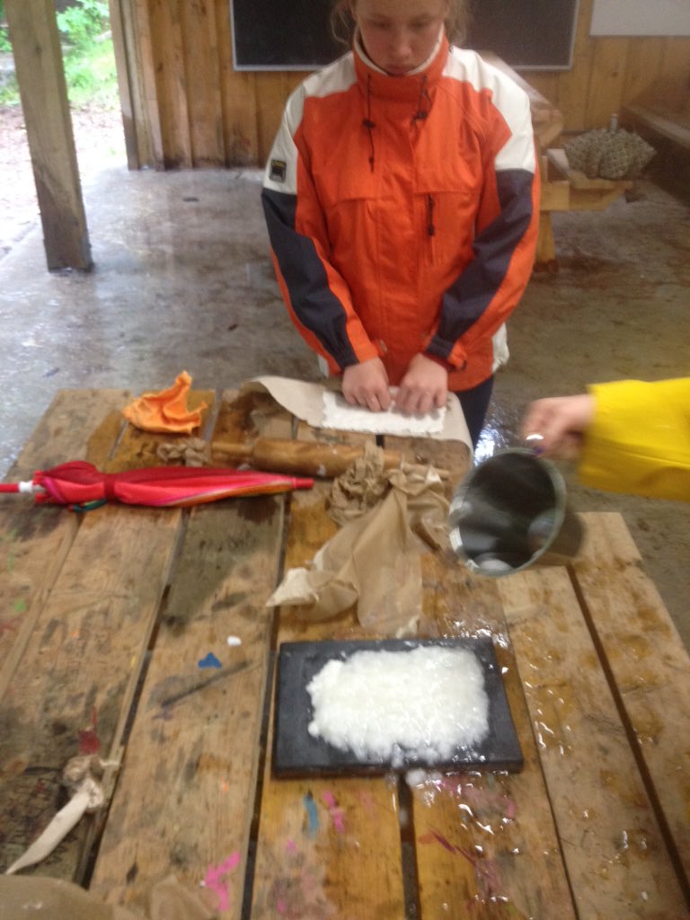 kytemark's tweet photo. Great day @HRFrinkCentre #pondstudy #treecount #papermaking #funtimes #experientiallearning ss: "this is awesome!" https://t.co/YsiUenty5e