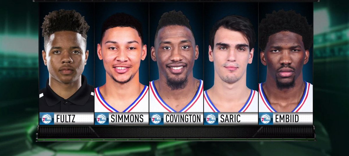 NBAcom's tweet photo. If this is @sixers' starting lineup for 2017-18, how many wins will they get?

WATCH: https://t.co/etPnV4jJbh #NBADraft https://t.co/zxBPXkFgi5