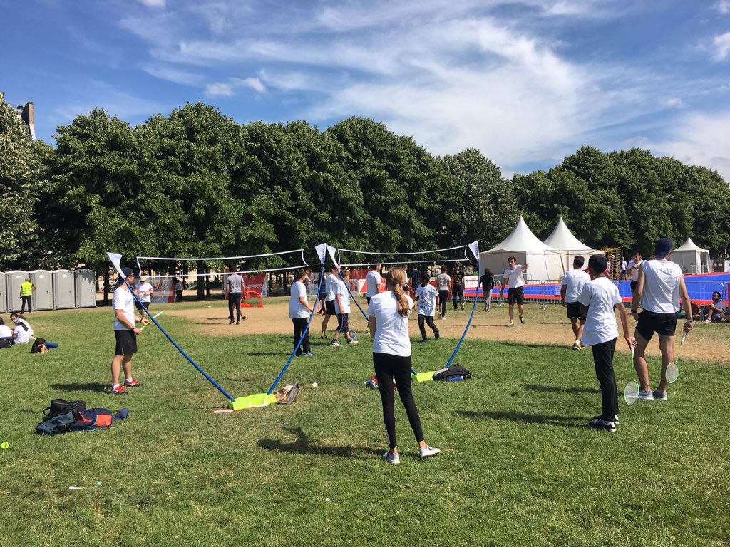 EquipeFRA's tweet photo. Tout ce samedi, venez profiter des animations sportives proposées par @Decathlon à l’occasion de la #JournéeOlympique ! #OlympicDay https://t.co/5BlJkahHud